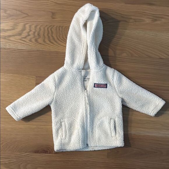 Vineyard vines Cozy White jacket 3-6M - Picture 1 of 3
